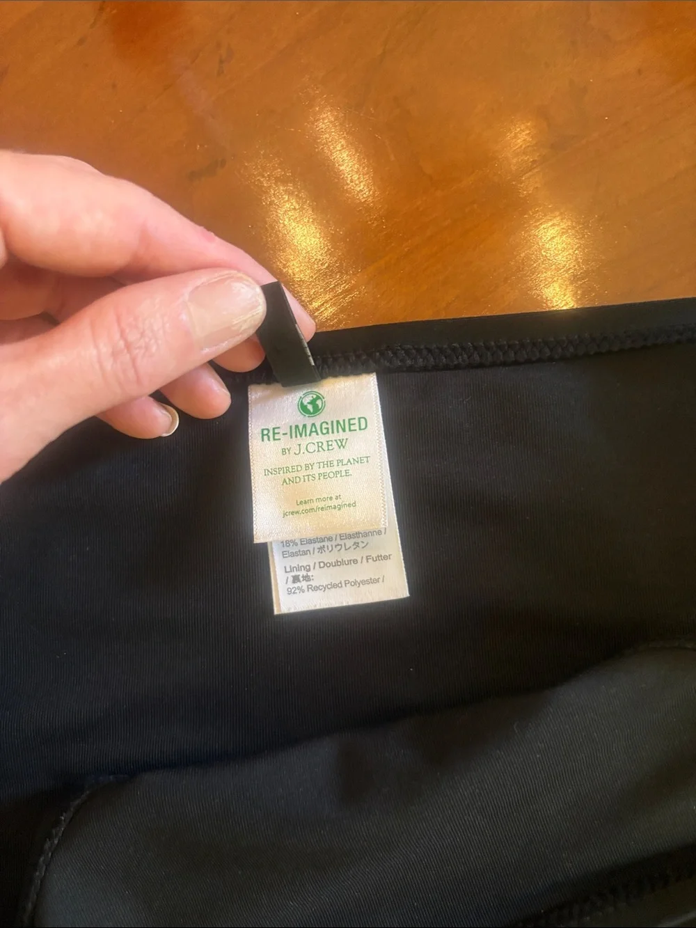 J Crew Swim Bikini Bottom Black